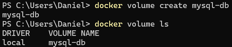 Docker Volume
